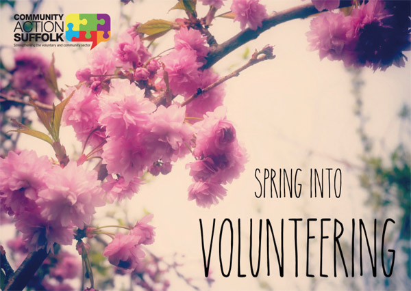 Spring Into Volunteering artwork