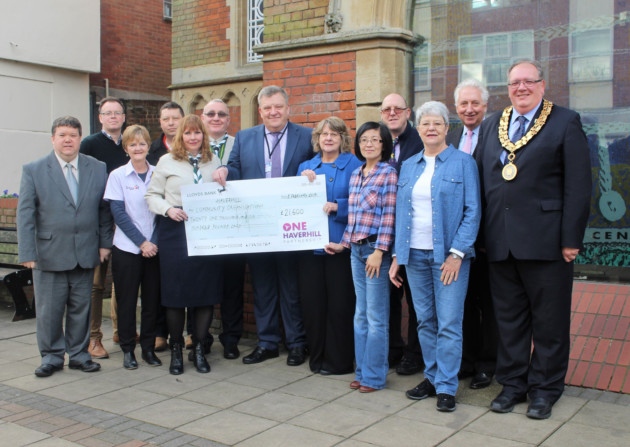 Community groups in Haverhill are celebrating after receiving a cash boost.