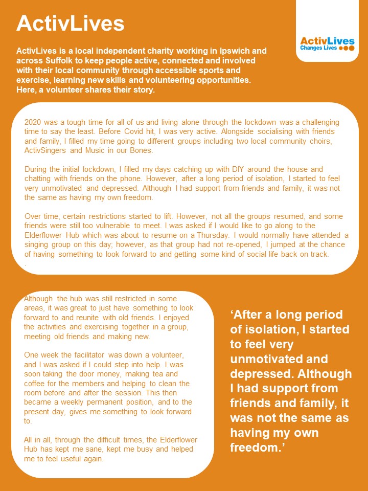 Image of the ActivLives case study 
